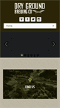 Mobile Screenshot of drygroundbrewing.com